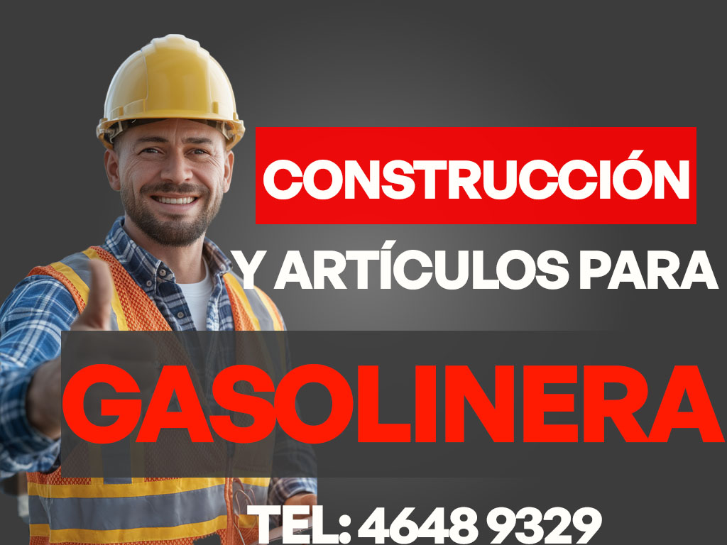 Construcción y artículos para gasolinera