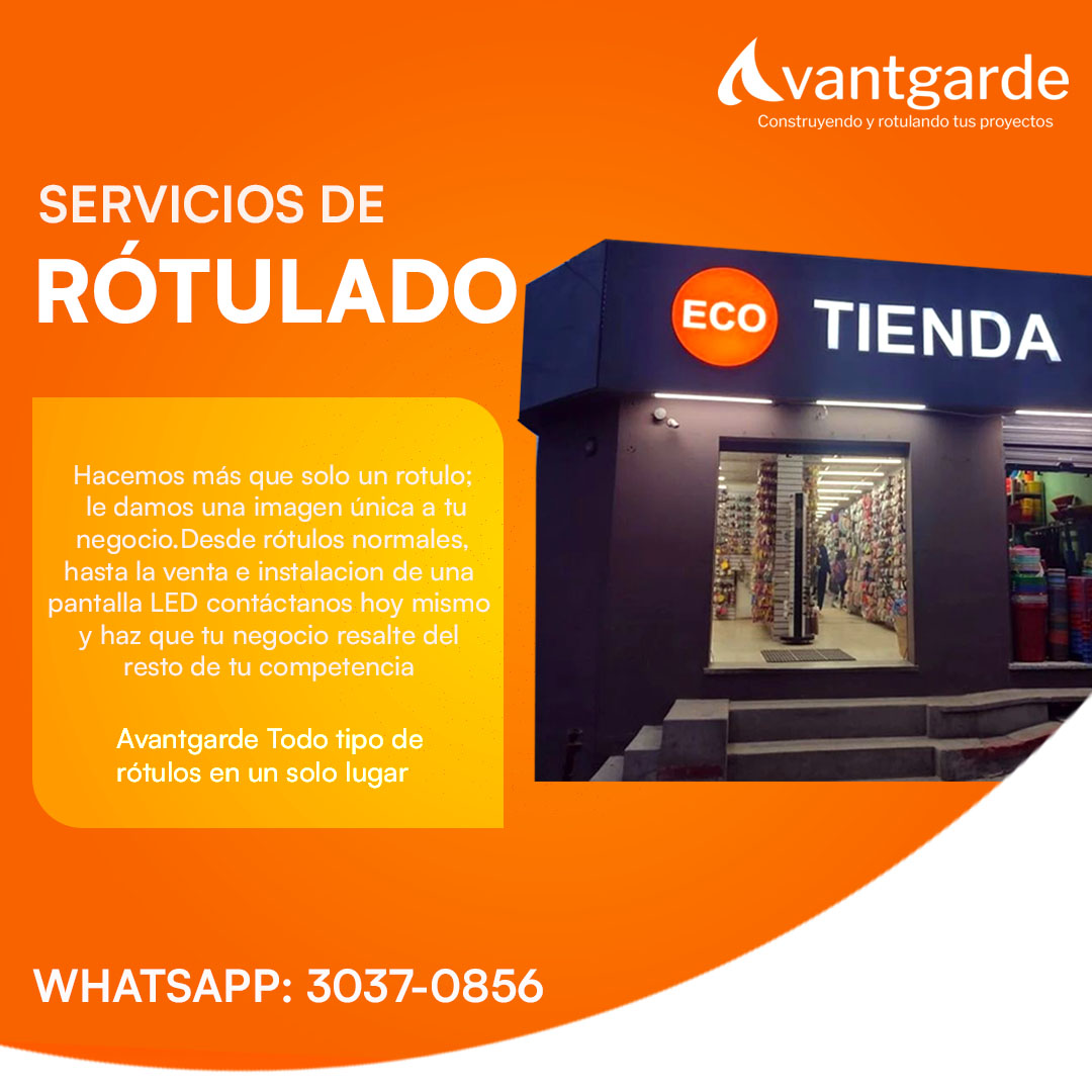 Servicios de rotulado Guatemala