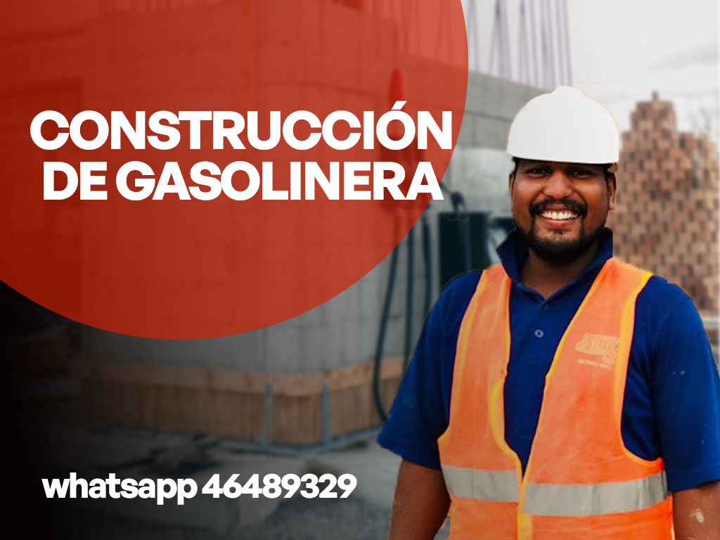 Construcción de gasolinera