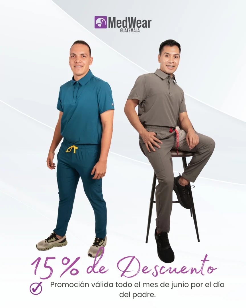 ¡Atención médicos varones! Este mes de junio les traemos un super descuento del 15%